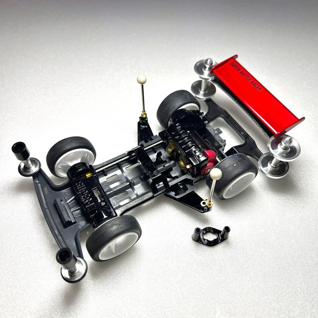 ミニ四駆 ビッグバンゴースト タミヤ 肉抜 塗装 キャンディ 改造