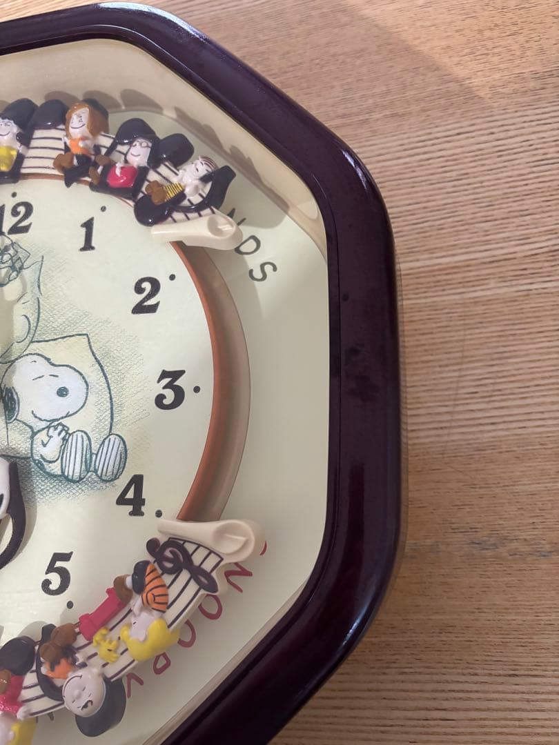 動作確認済】CITIZEN スヌーピー からくり時計 壁掛け時計 - メルカリ
