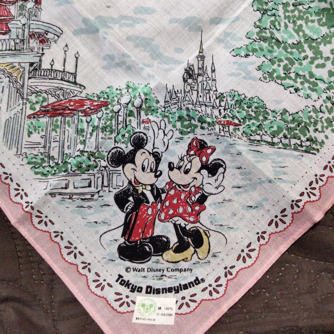 ディズニーランド ハンカチ ミッキーミニー - メルカリ