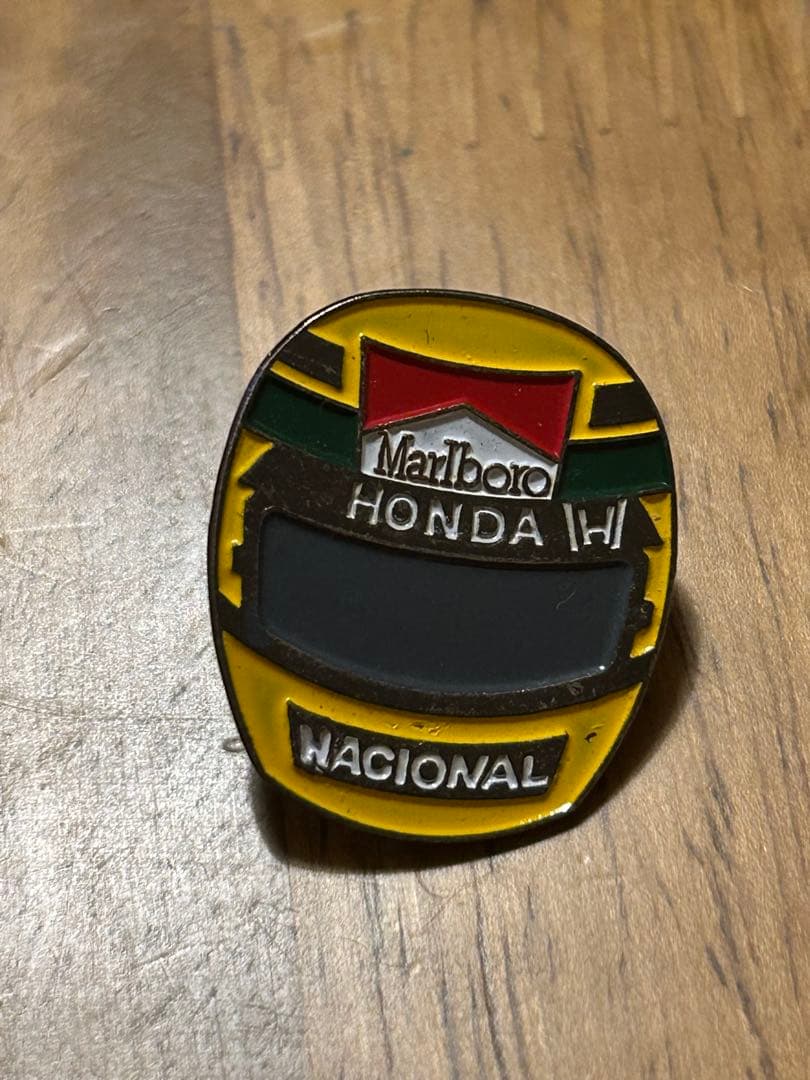 F1 マルボロ ホンダ ピンバッジ Nacional ヘルメット ヴィンテージ