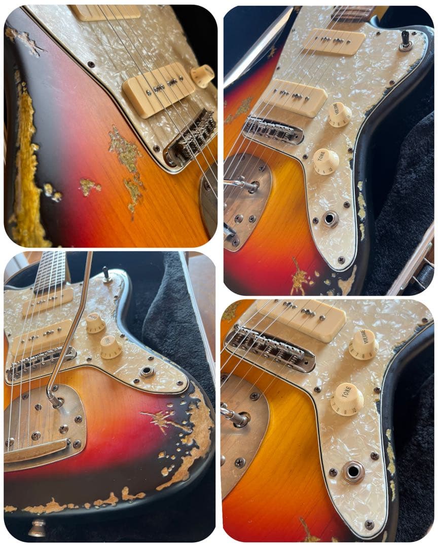 ⭐︎ハードレリック ジャズマスターシェイプ/P-90タイプ