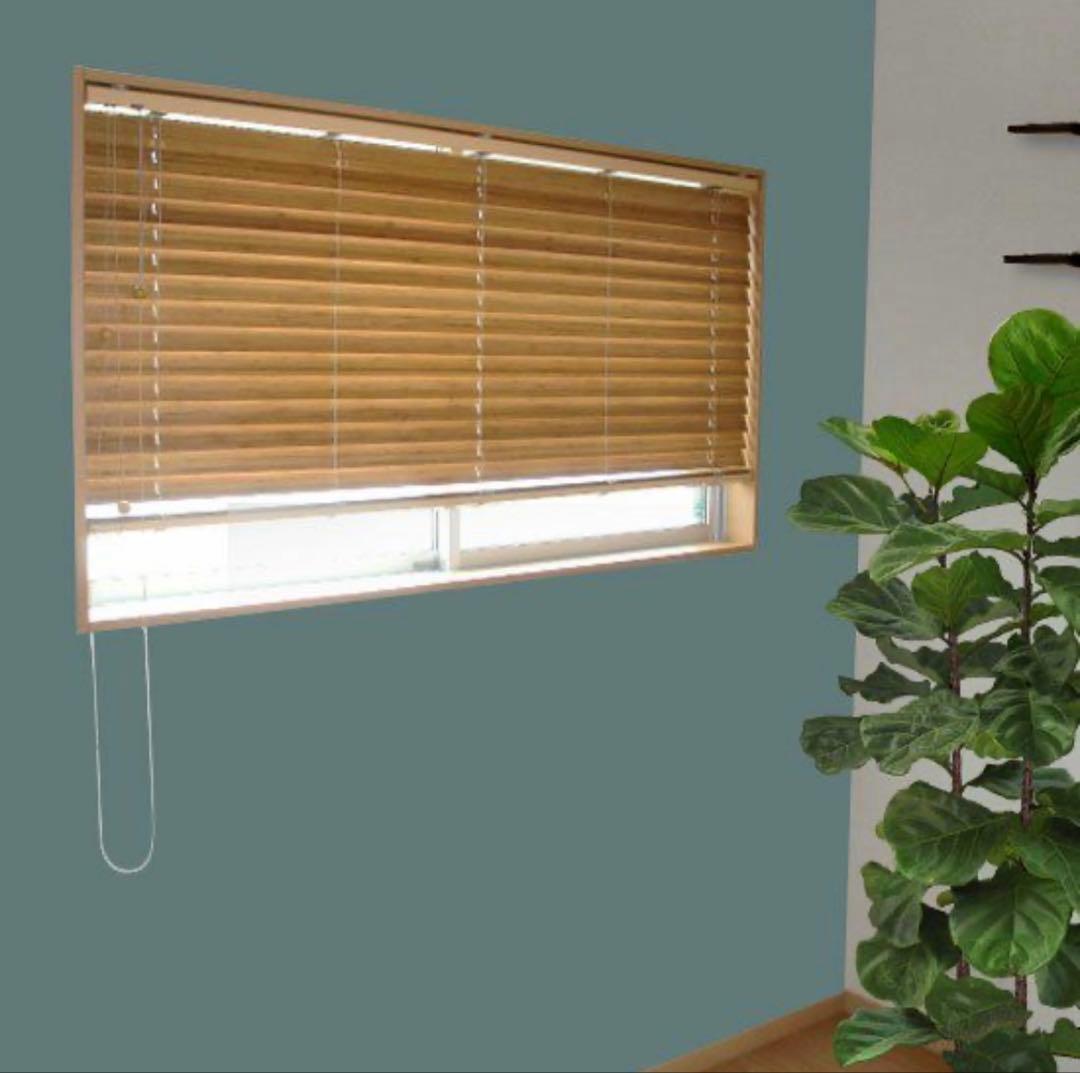 ニチベイ)ポポラ2 バンブーブラインド アーモンド PK391 - メルカリ