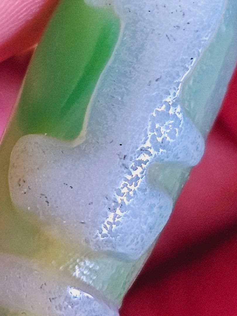 超レア★黒朱砂★緑双観音天珠のブレス