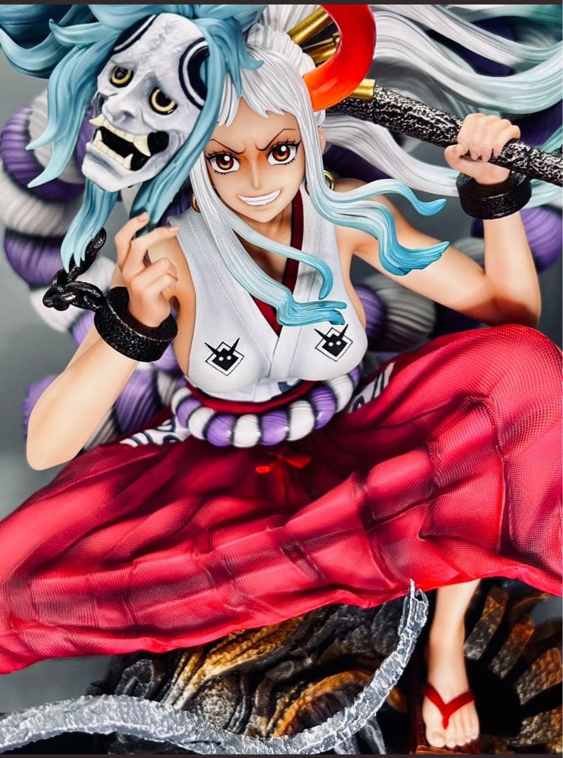 ワンピース ヤマト(大和) ガレージキット フィギュア1/8サイズ - メルカリ