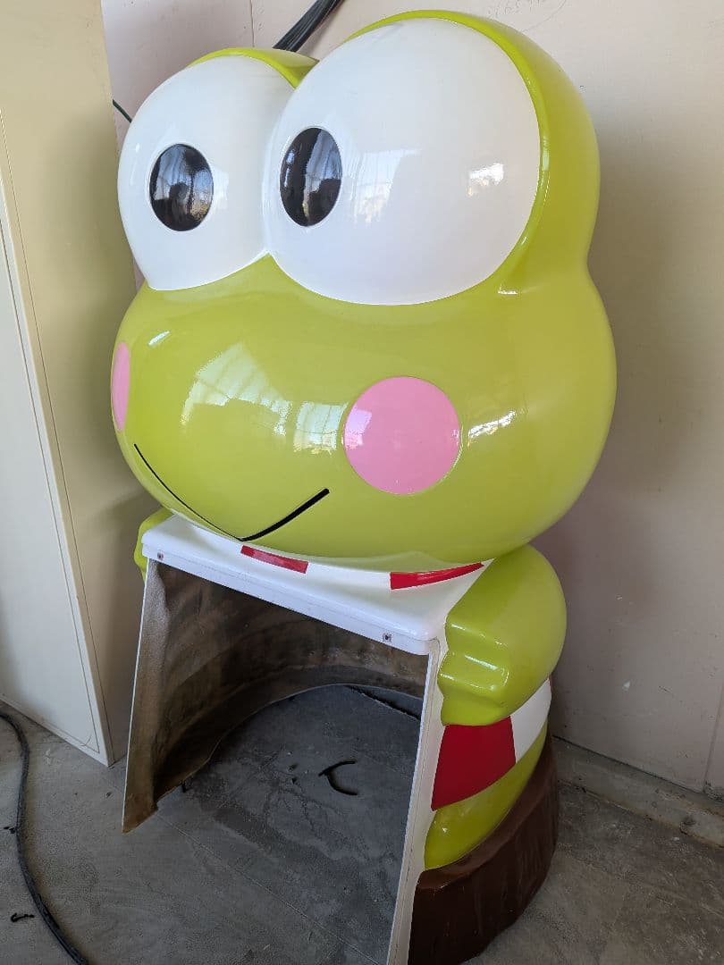 送料込み　非売品　サンリオ　けろけろけろっぴ　　オブジェ　ゲームセンター けろけろけろっぴのいっしょにあそぼう 【エレメカ】 Kero Kero