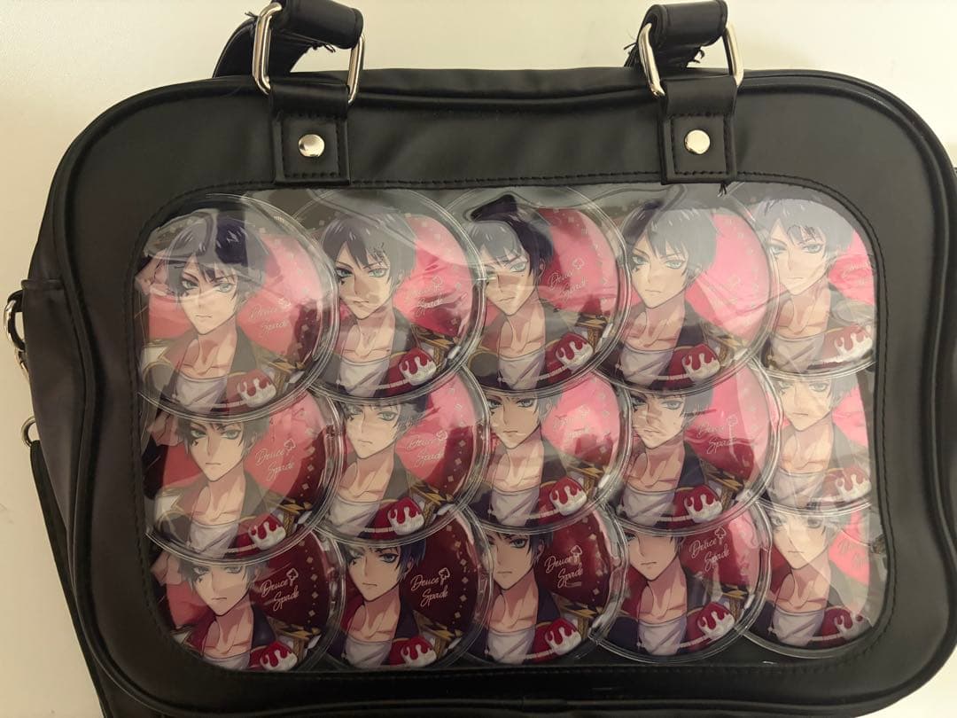 ツイステ 痛バ デュース スペード 一番くじ 缶バッジ 煮たか 痛バッグ