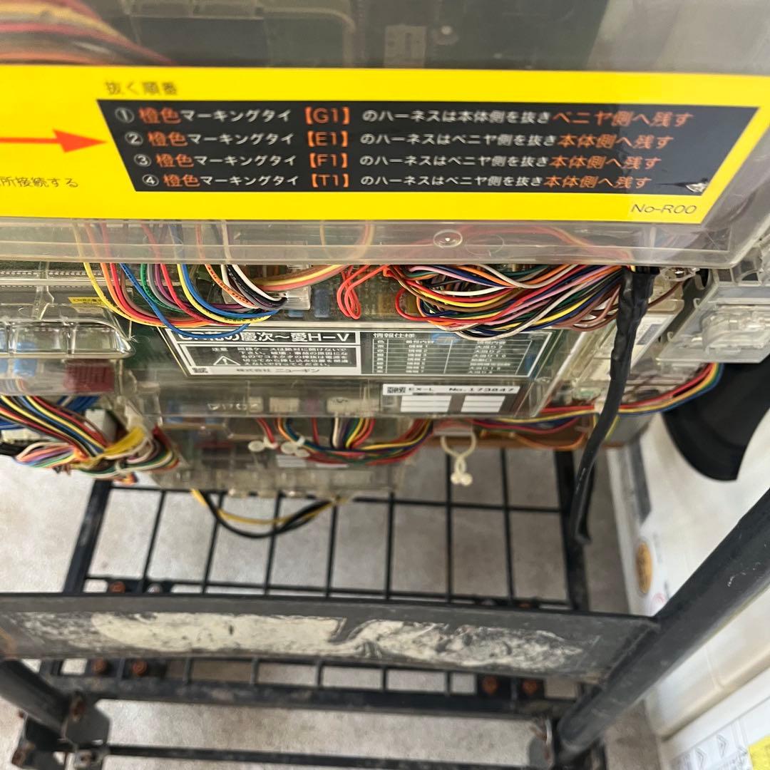 赤字覚悟 送料無料 CR 花の慶次～愛HーV ニューギン 無段階ボリューム