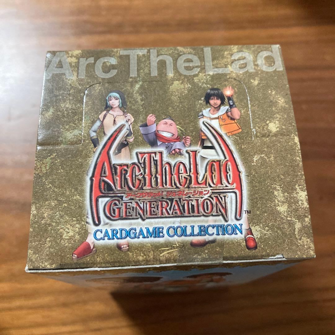 未開封1box 20パック入りアークザラッド ジェネレーションカードゲーム