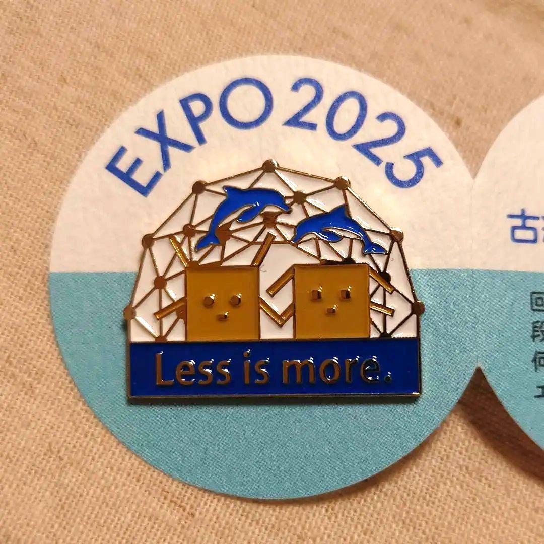 大阪万博 EXPO 2025 ブルーオーシャンドーム パビリオン ピンバッチ