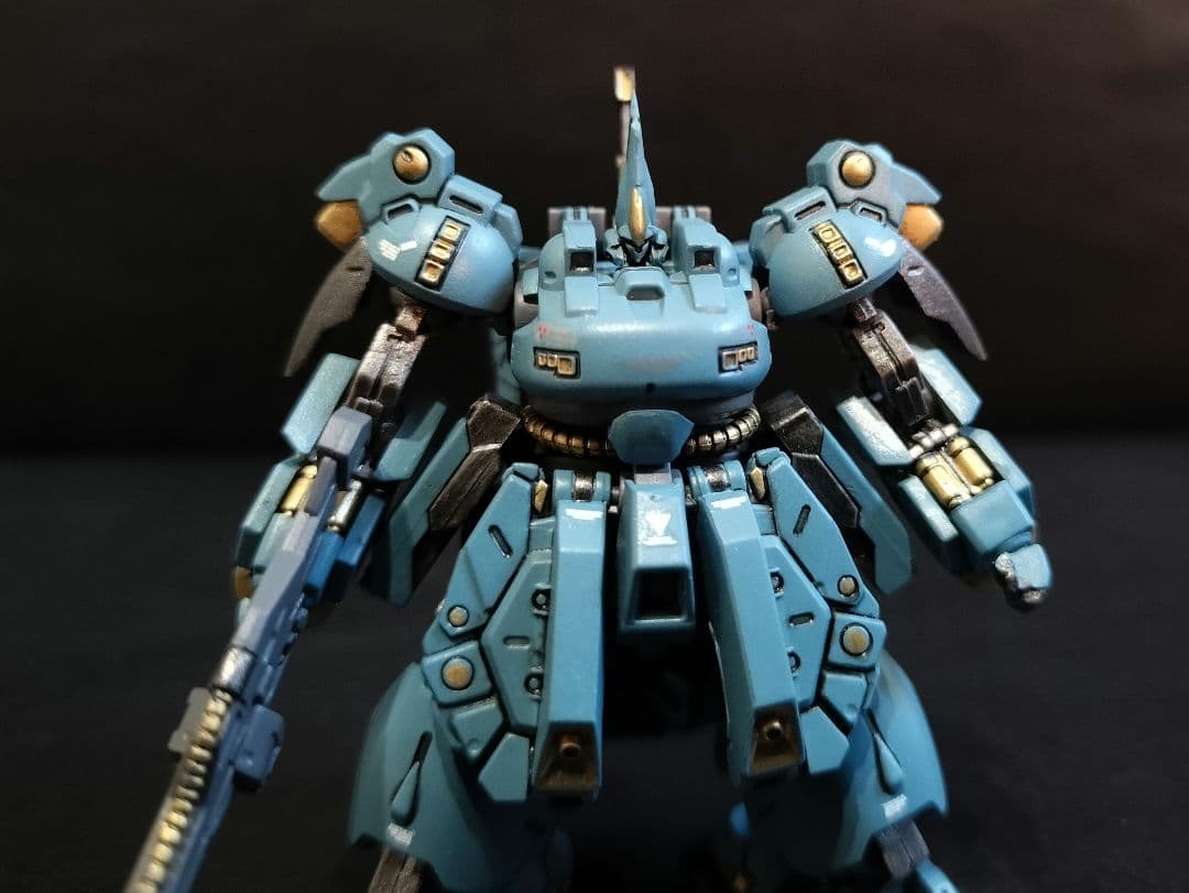 ガンダムアーティファクト ジ・O 完成品 全塗装 ジオ - メルカリ