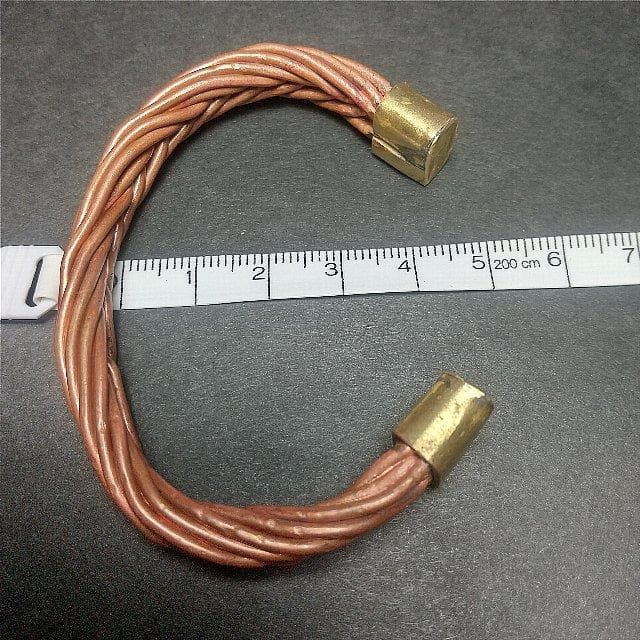 銅 バングル Viking warrior solid 16.2cm