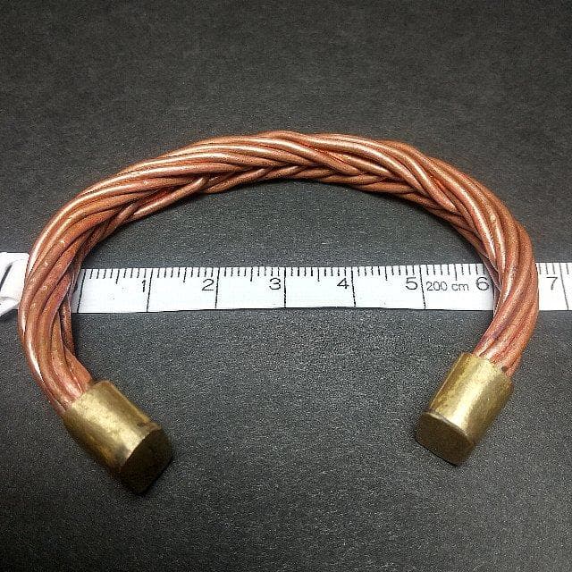 銅 バングル Viking warrior solid 16.2cm