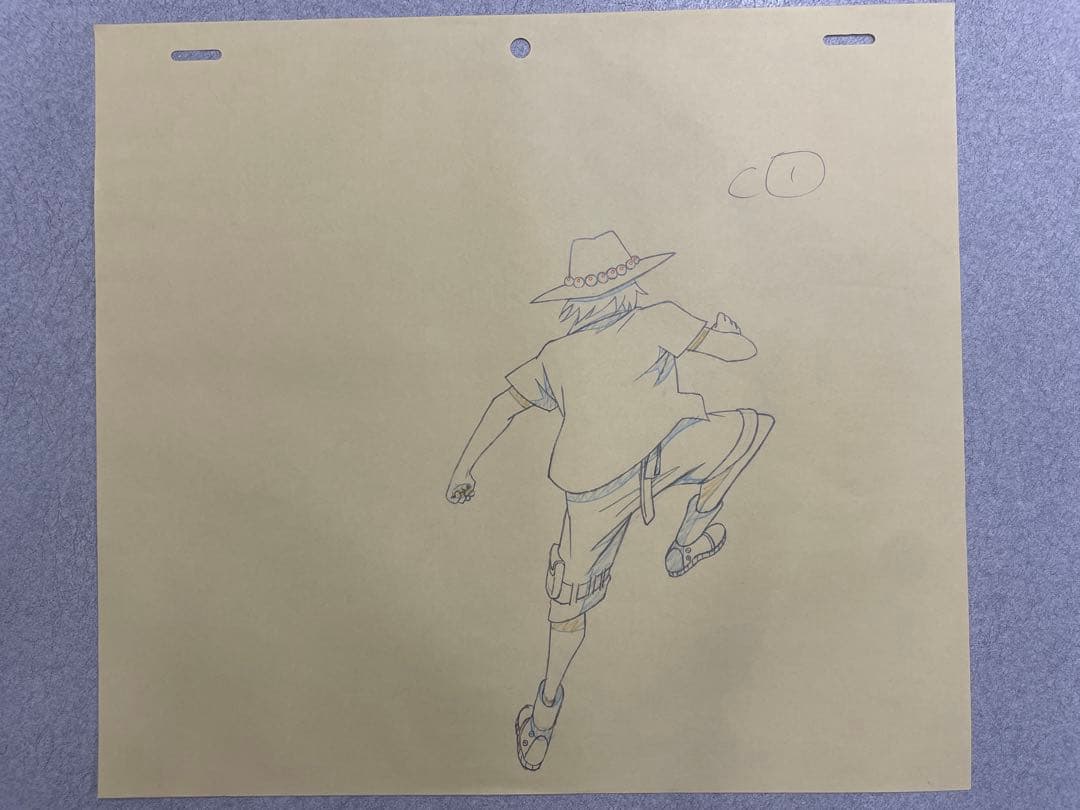 ワンピース　直筆原画　エース 1.1 HAPPY BIRTHDAY PORTGAS.D.ACE #エース誕生祭2022 #ONEPIECE