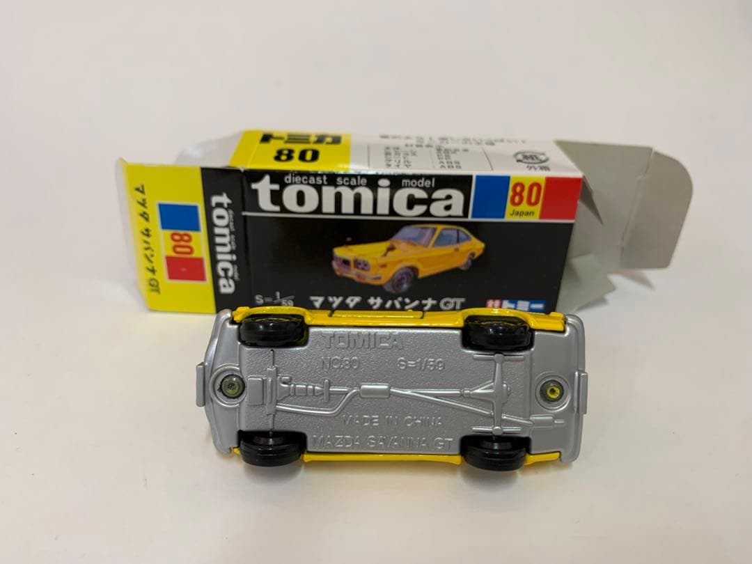 トミカ NO.80 マツダサバンナGT黒箱 復刻版 - メルカリ