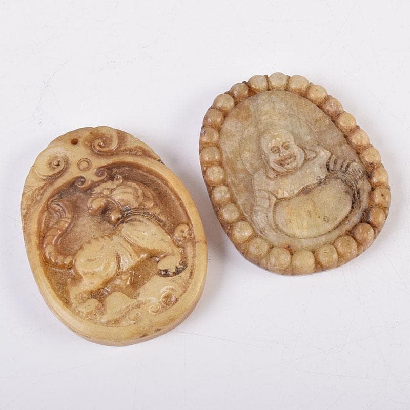 中国 玉石彫刻 玉器 玉珮 根付 11点まとめて V R8957 - メルカリ