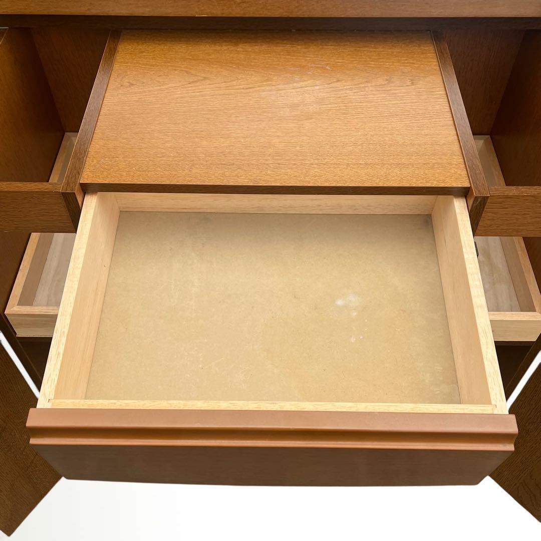 大塚家具 エメリーWRAPTOP ラップトップ デスクドレッサー ナラ材