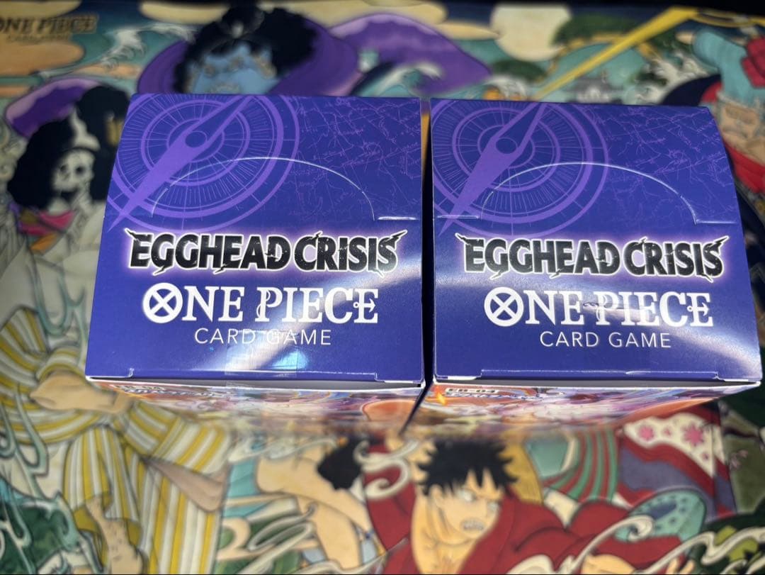 ワンピースカード エッグヘッド クライシス EB-04 2BOX テープカット