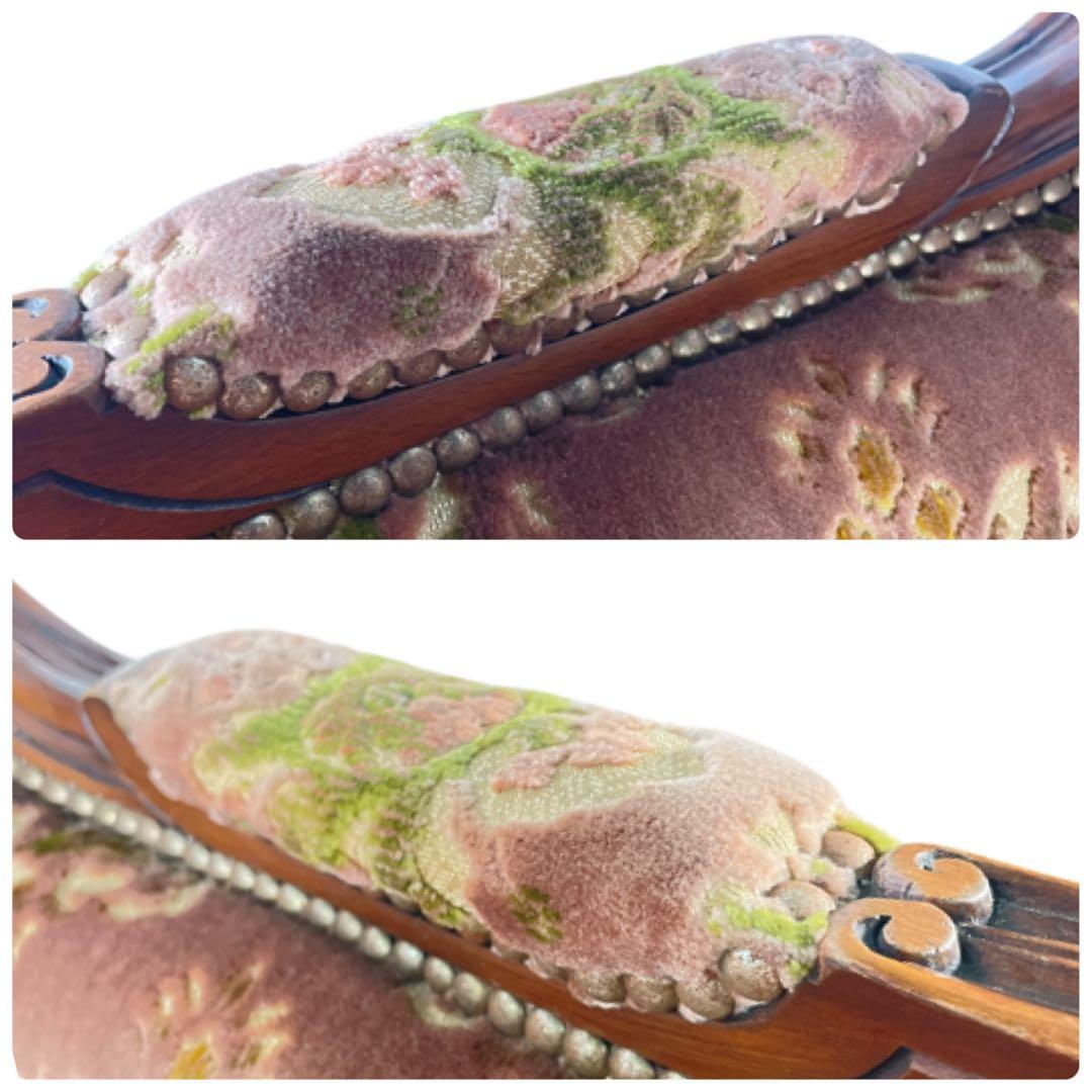 HR384 【美品】カリモク DOMANI ルイ15世 ロココ調 猫足 - メルカリ