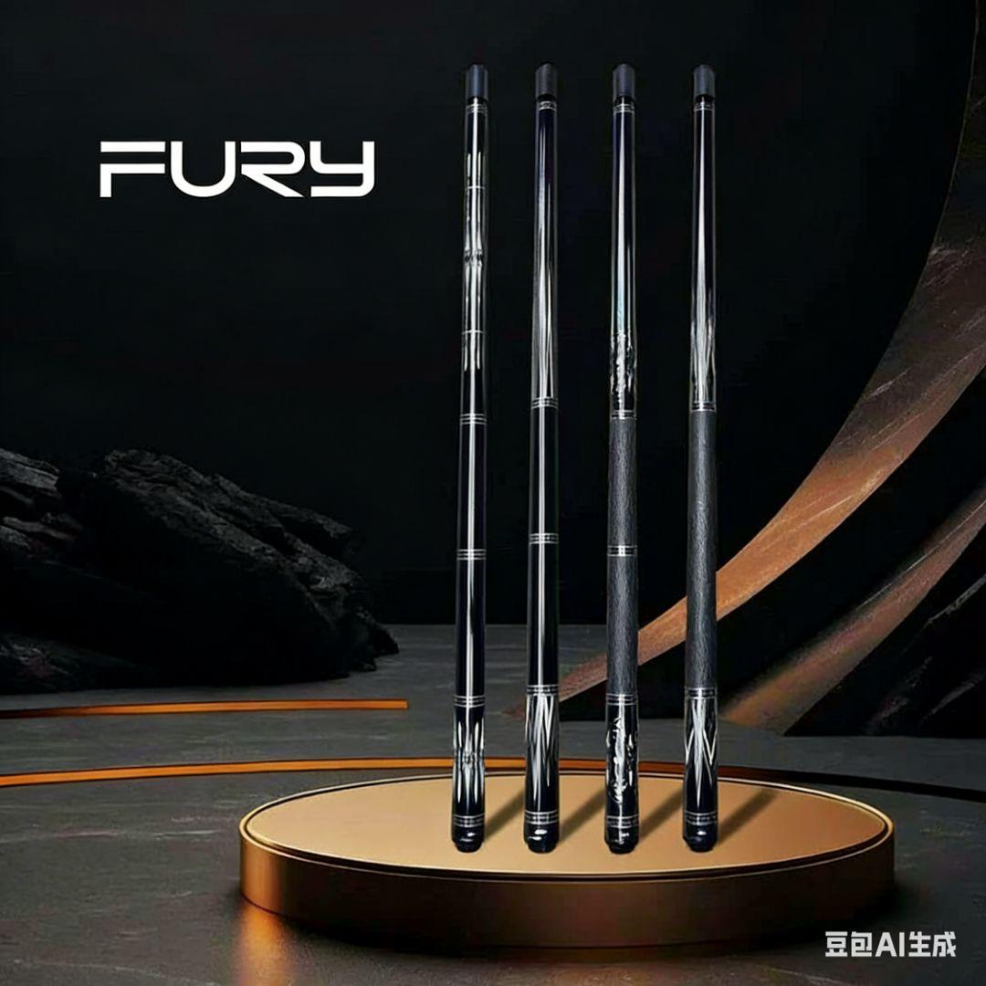 必見】【美品】FURY ビリヤードキュー TK-2 新品未使用 7点セット