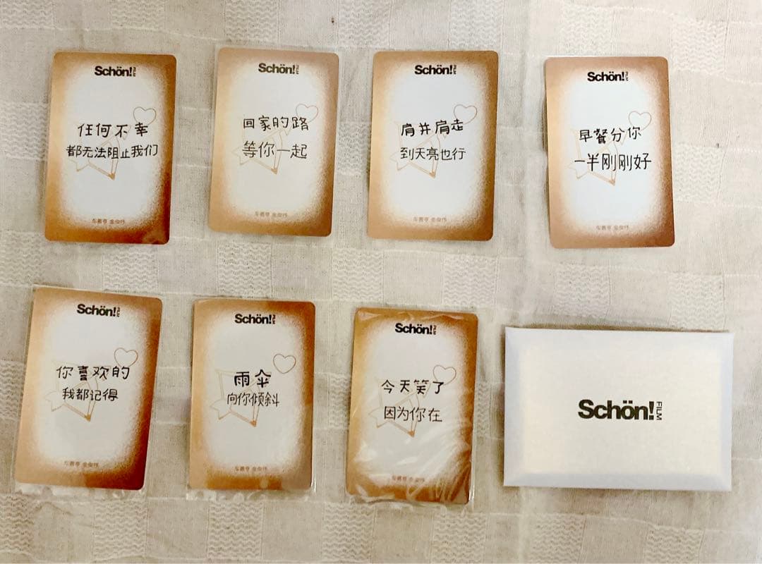 秘密の間柄 Schon! トレカ 7種 キム・ジュンソ チャ・ソンヒョン レア