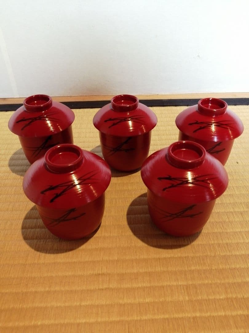 茶事道具】山中塗茶懐石道具一揃 懐石380