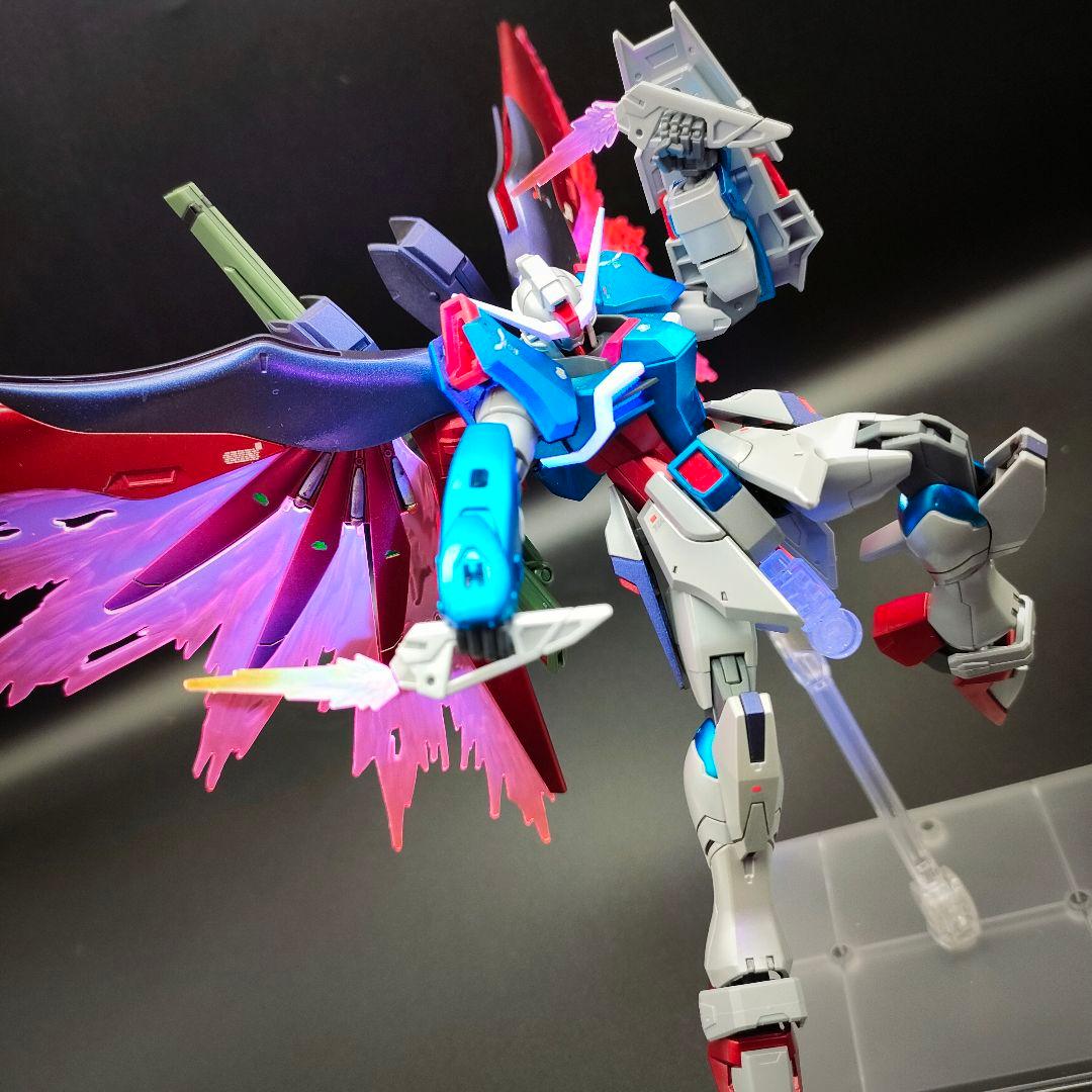 デスティニーガンダムspecⅡ ゼウスシルエットゴースト ガンプラ 塗装
