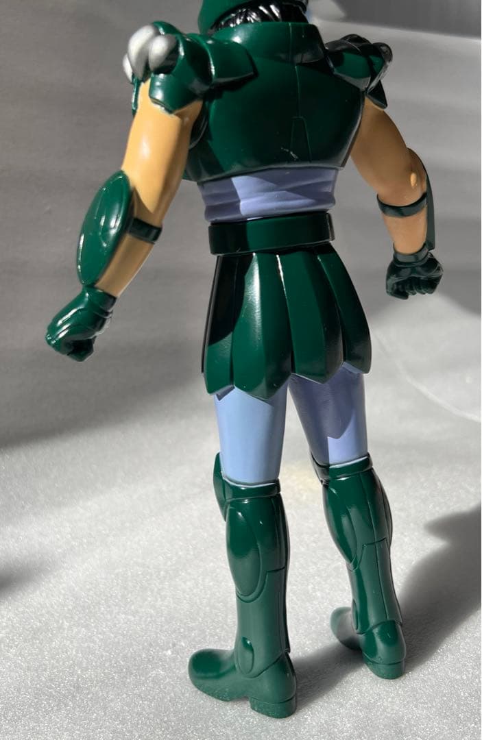 当時物】 聖闘士星矢 ビッグソフビ 2体セット ペガサス星矢 ドラゴン紫