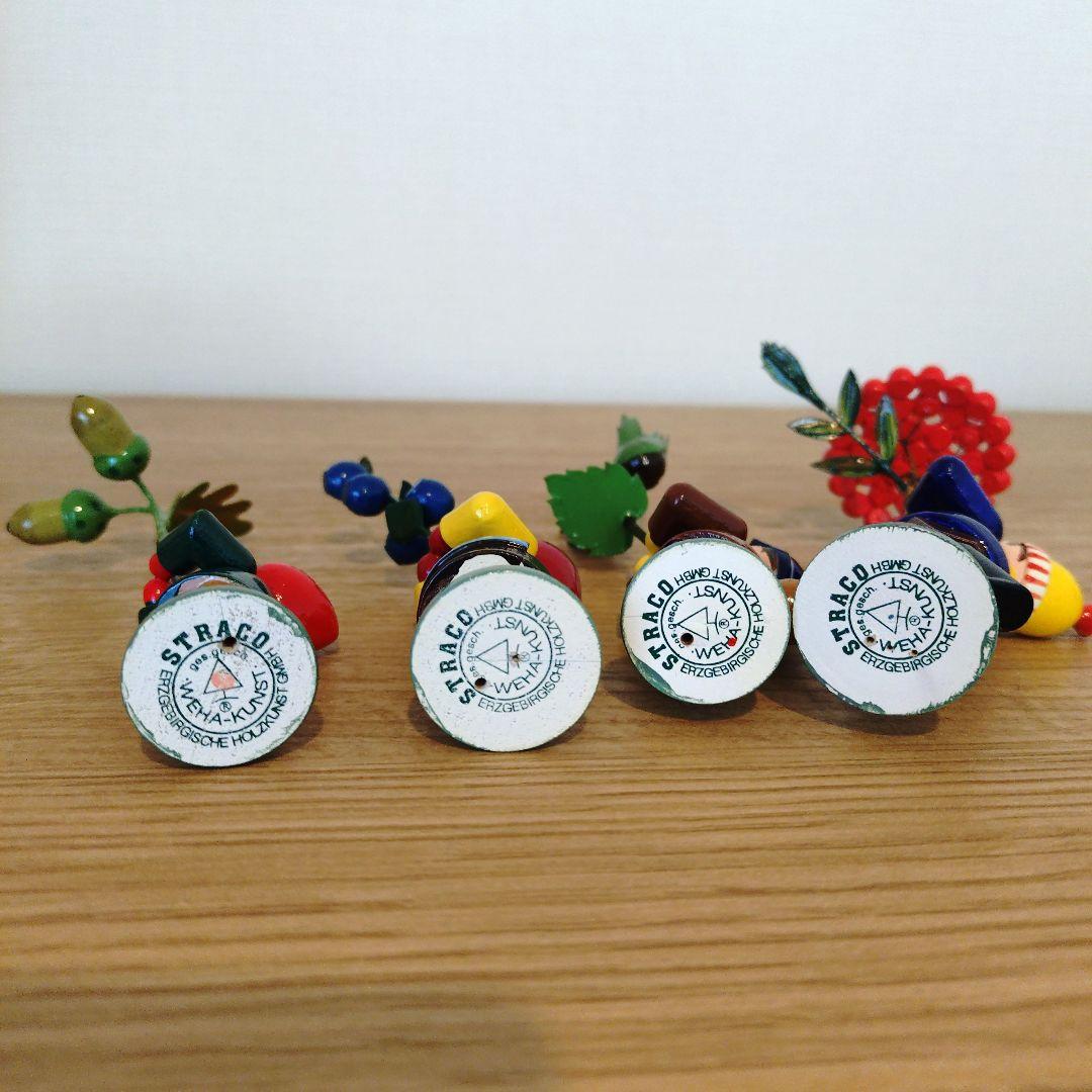 ドイツ木製人形 ブルーメンキンダー秋冬 - メルカリ