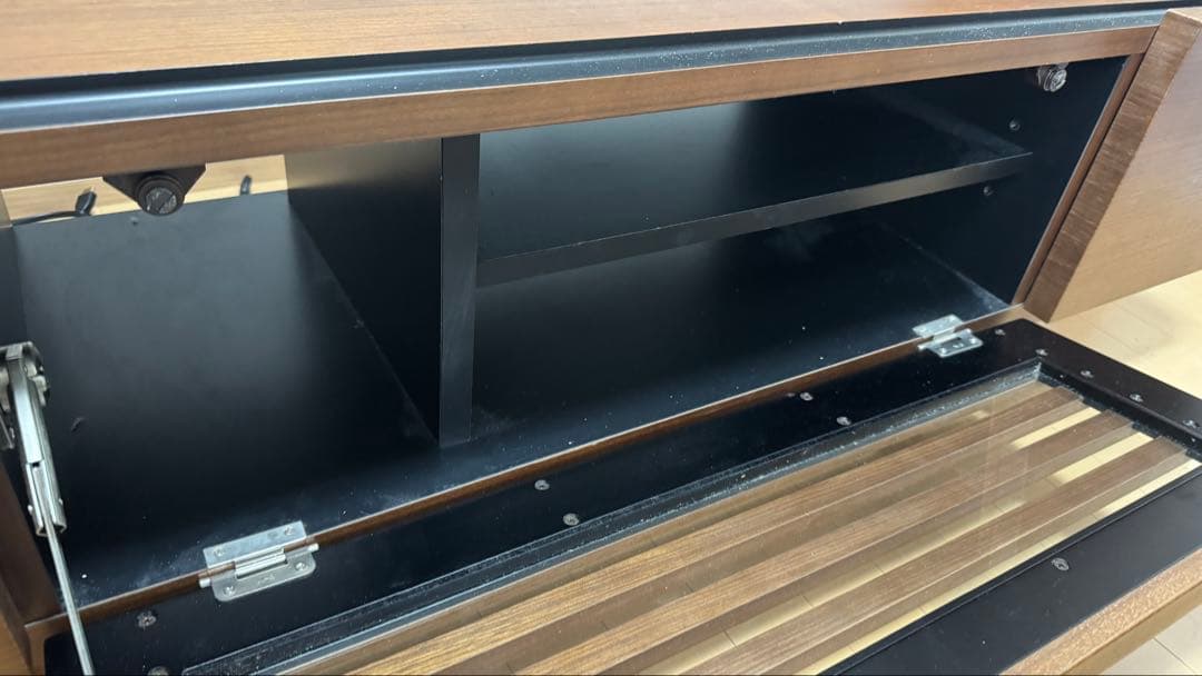 完成品送料込】ウォールナット突板 テレビ台 幅140 サンキ