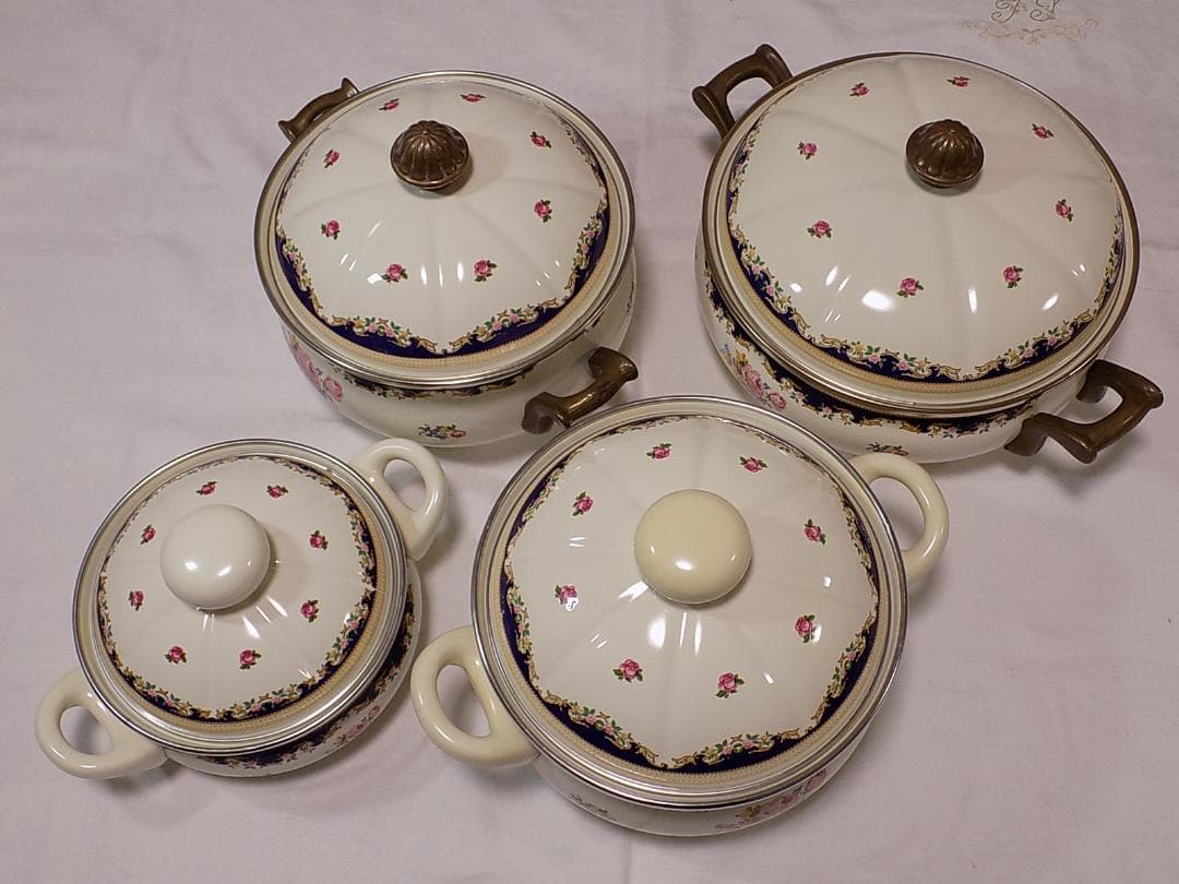 ASTA WEST GERMANY 1970年代のホーロー両手鍋 ほぼ新品 - メルカリ