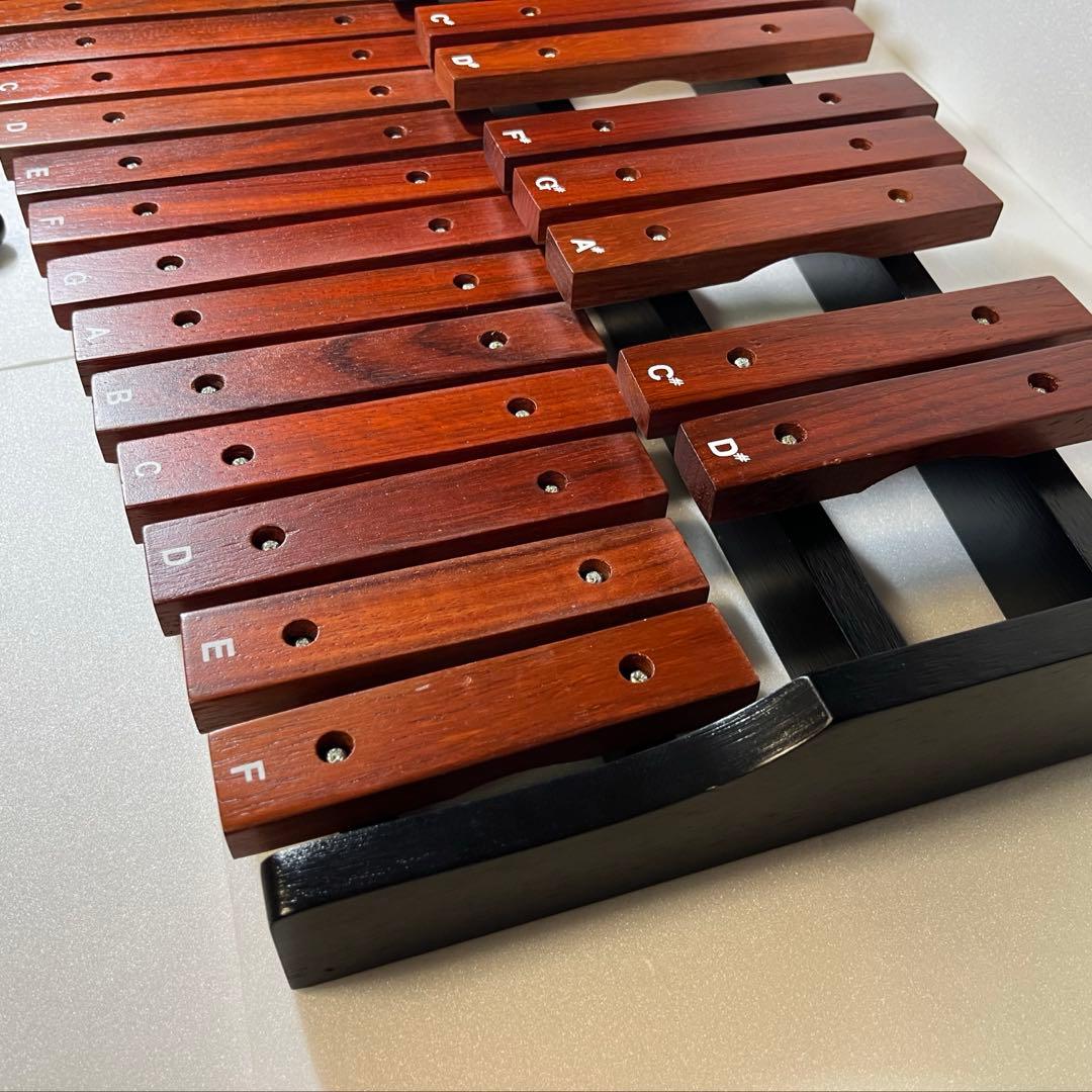 美品Enhong 25音 卓上木琴 マレット付き 送料込み 良品 - メルカリ