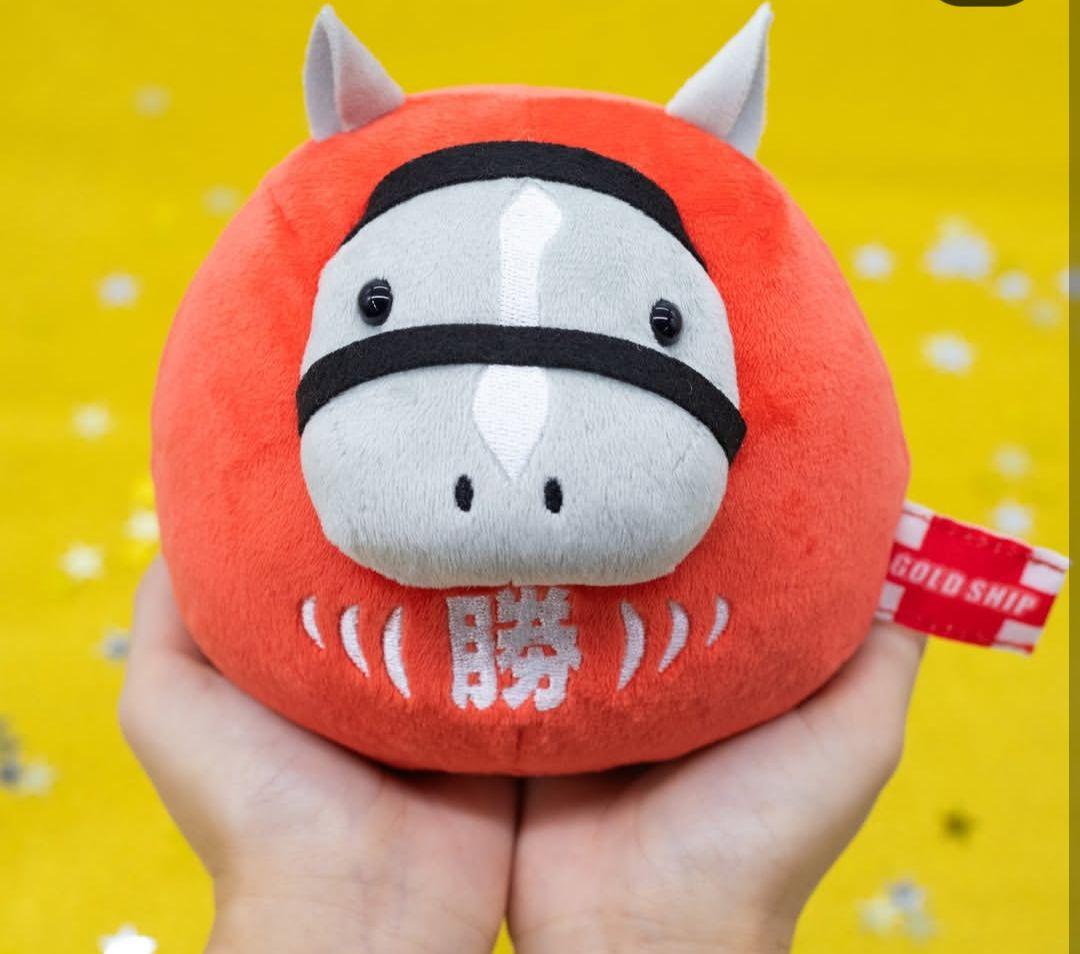 最新作♥非売品レア♥サラブレッドコレクションだるまぬいぐるみ♥競走