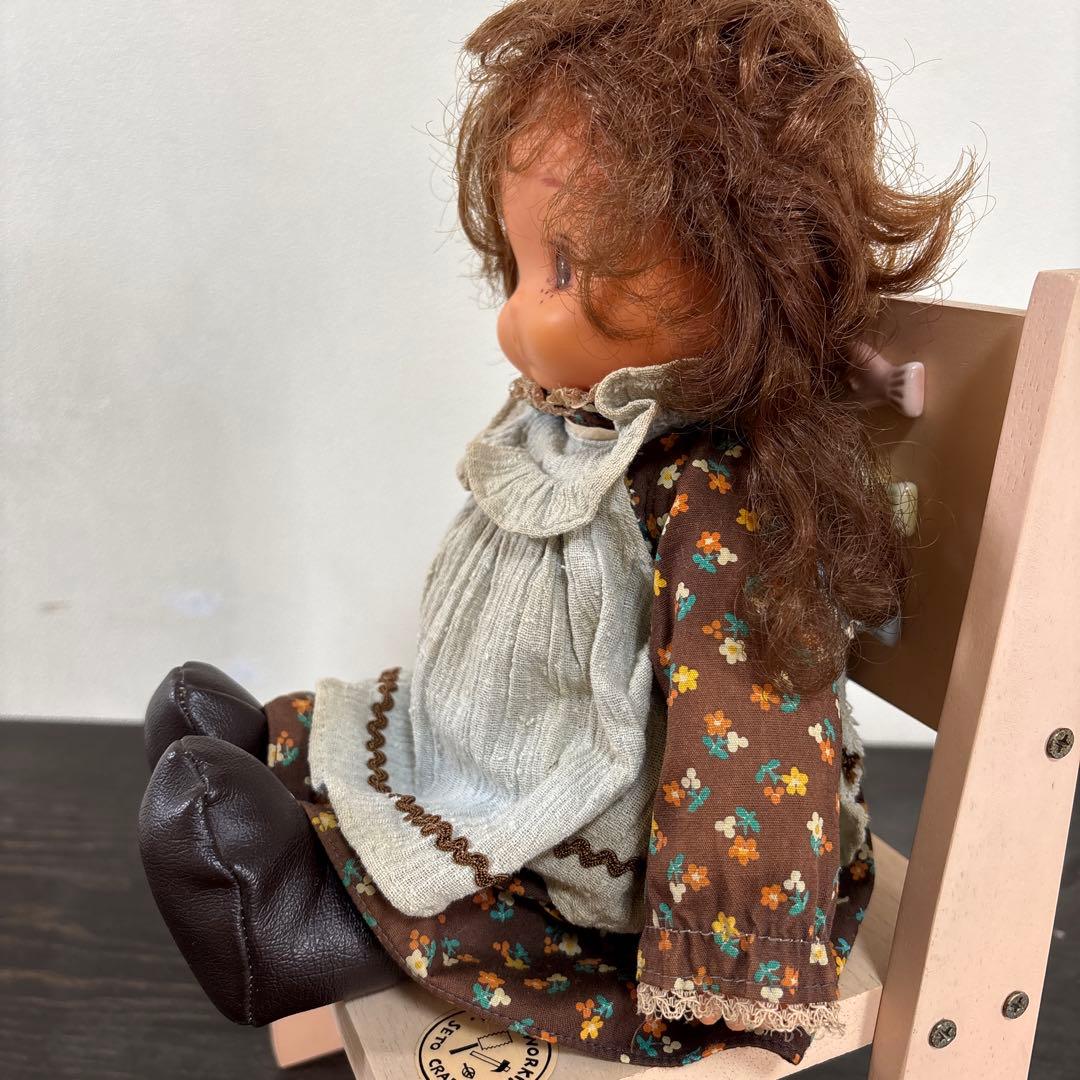 昭和レトロ アメリカンカントリー人形 2体セット ヴィンテージ 女の子