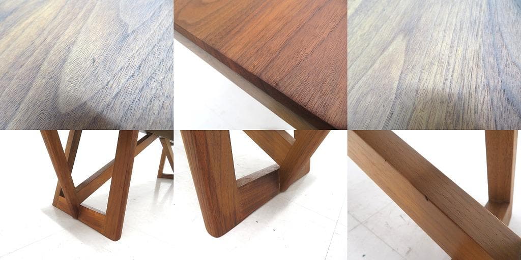 展示品 カリモク ウォールナット 無垢材 ベンチ チェア イス 北欧