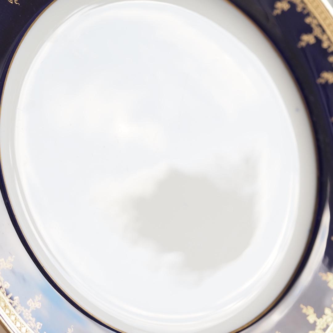 コウルドン 藍地金彩 プレート 径258mm / N83D Cauldon - メルカリ
