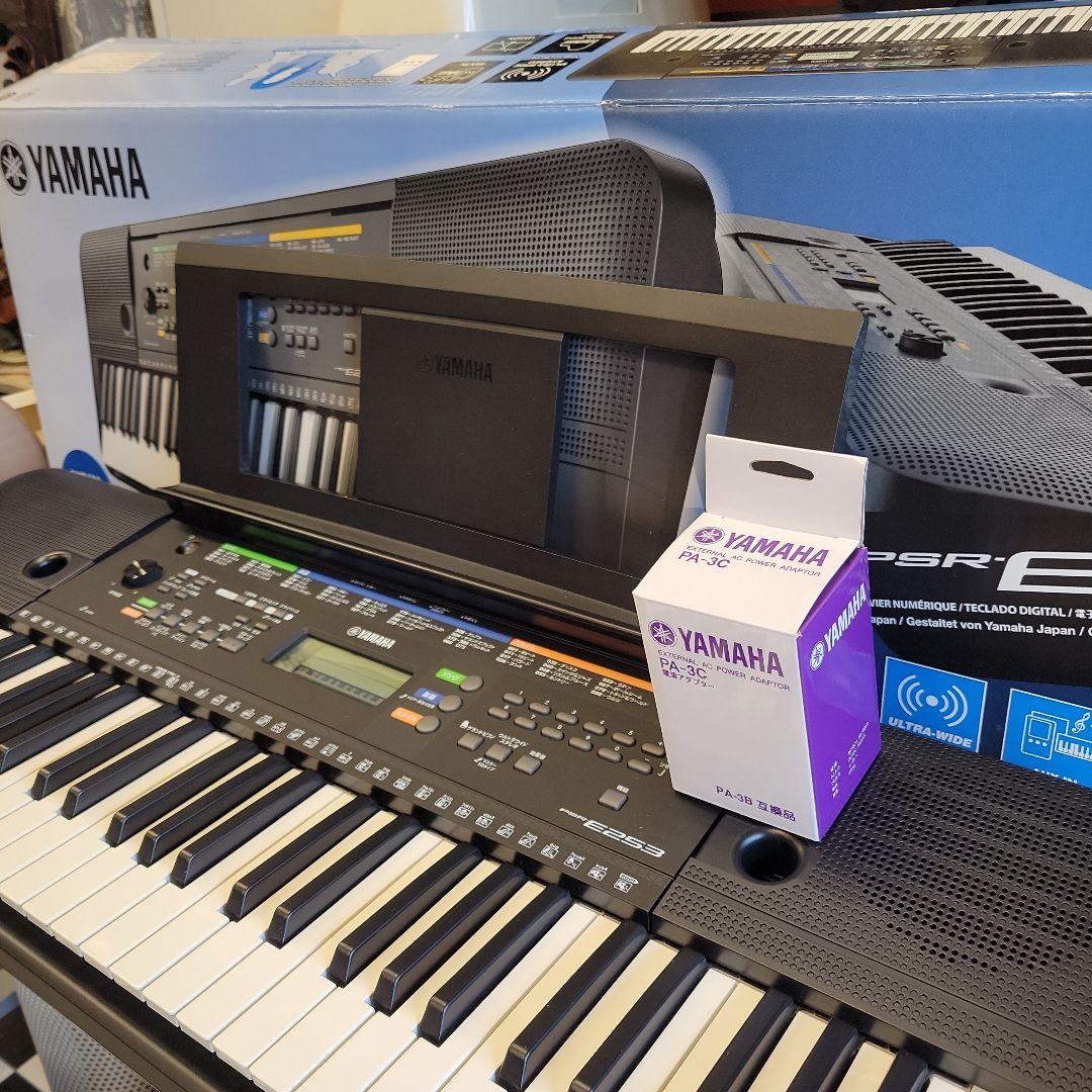 値下げ‼️ヤマハ YAMAHA PSR-E253 電子キーボード - メルカリ