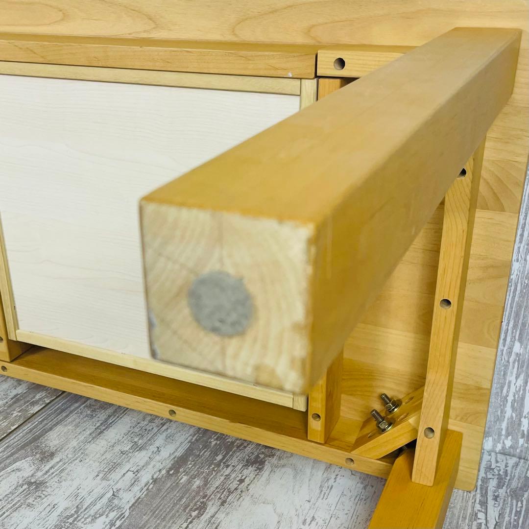 ACTUS アクタス BEVEL LIVING TABLE テーブル アルダー材