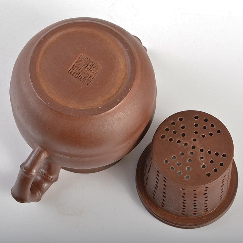 中国 陳建芳制款 紫砂 朱泥 急須 茶壷 V R6878 - メルカリ