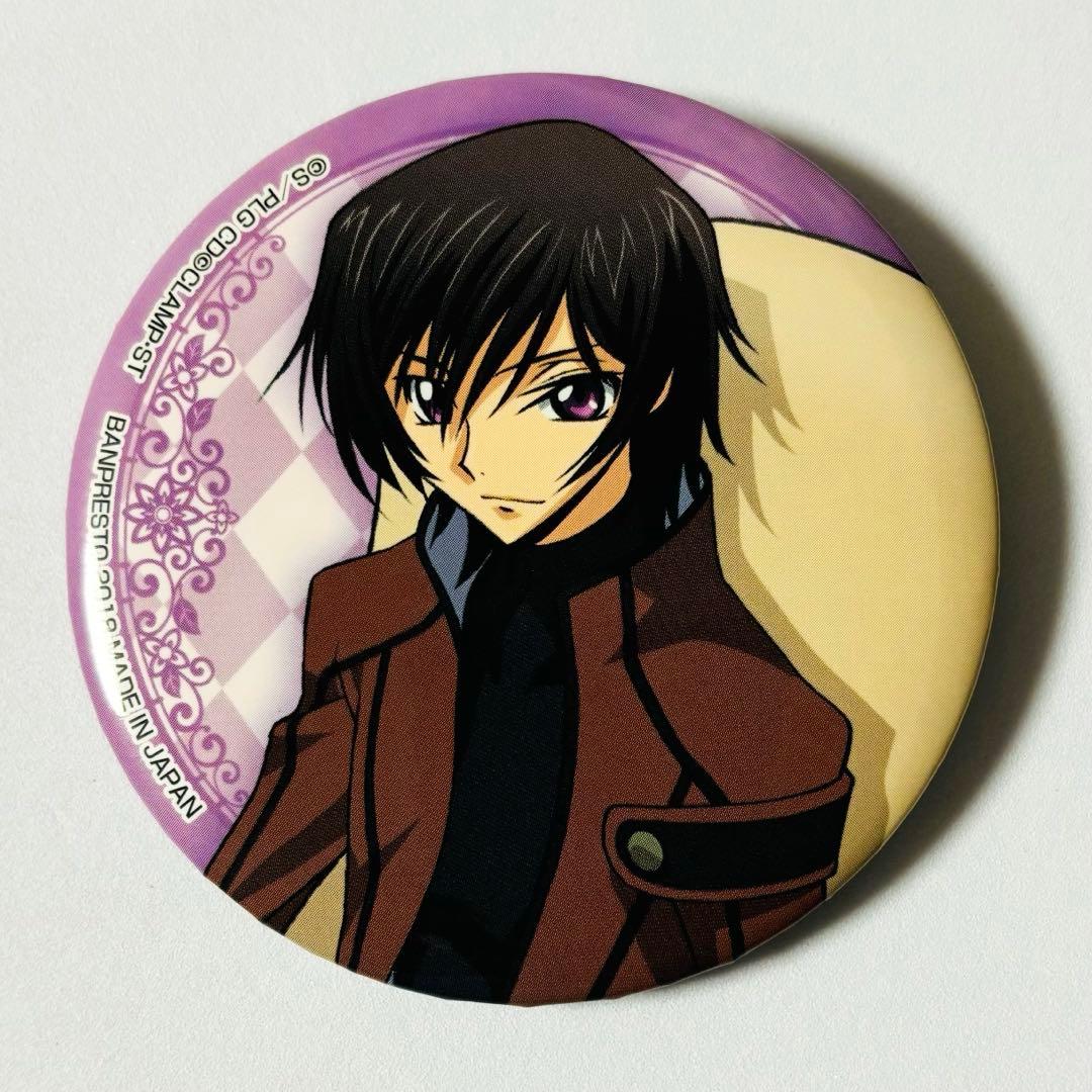 コードギアス 反逆のルルーシュ 一番カフェ 缶バッジ ルルーシュ 私服