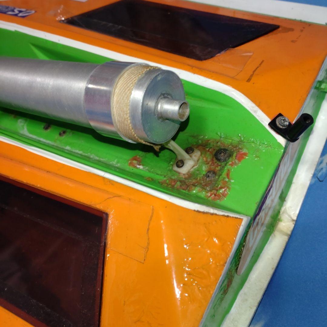 ♥ 30年以前ABCホビーレーシングRCボート ドルフィン46 V型艇