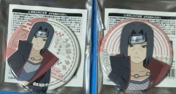 NARUTO 小さくなっちゃった 缶バッジ うちは イタチ - メルカリ