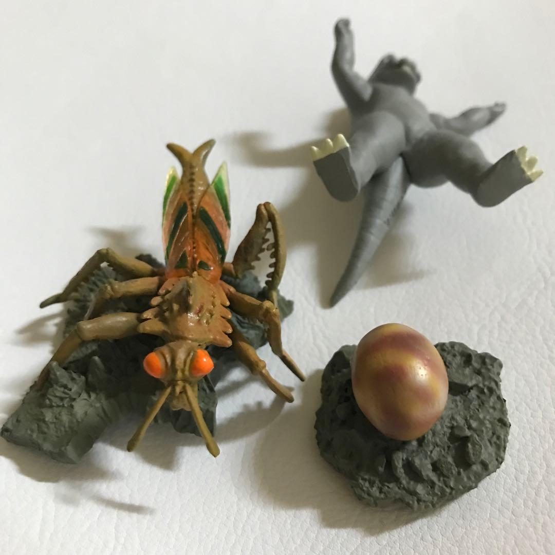 カマキラス ミニラ』ゴジラ フィギュア 特撮大百科 HGシリーズ 怪獣