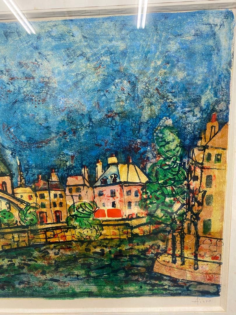 希少】5枚セット セーヌ川に沿ってリトグラフ