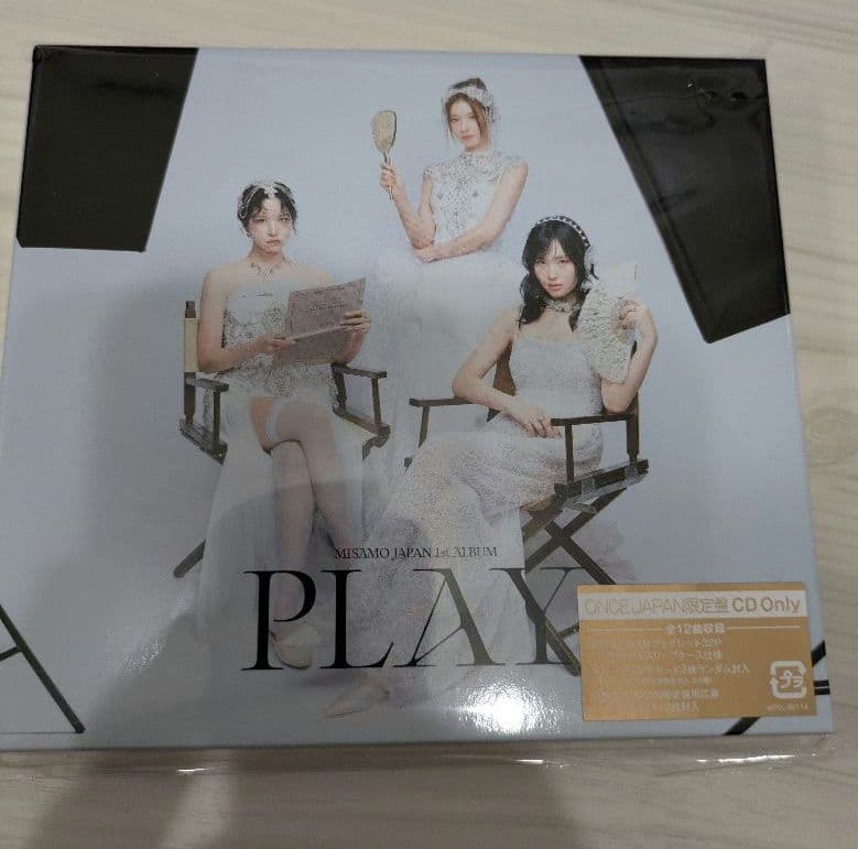 MISAMO PLAY once japan盤 CD A5サイズポストカード - メルカリ