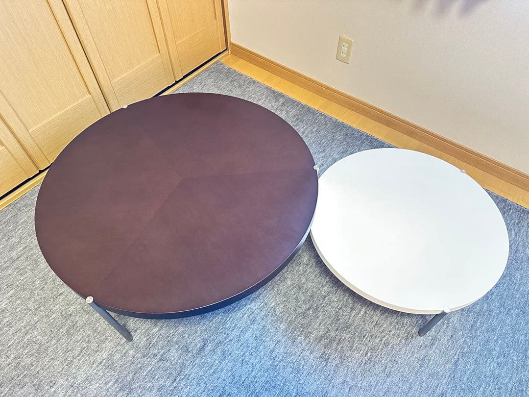 Arlflex アルフレックス　センターテーブル　ルナーリ 中古】 arflex/アルフレックス 応接センターテーブル 552530 - 中古