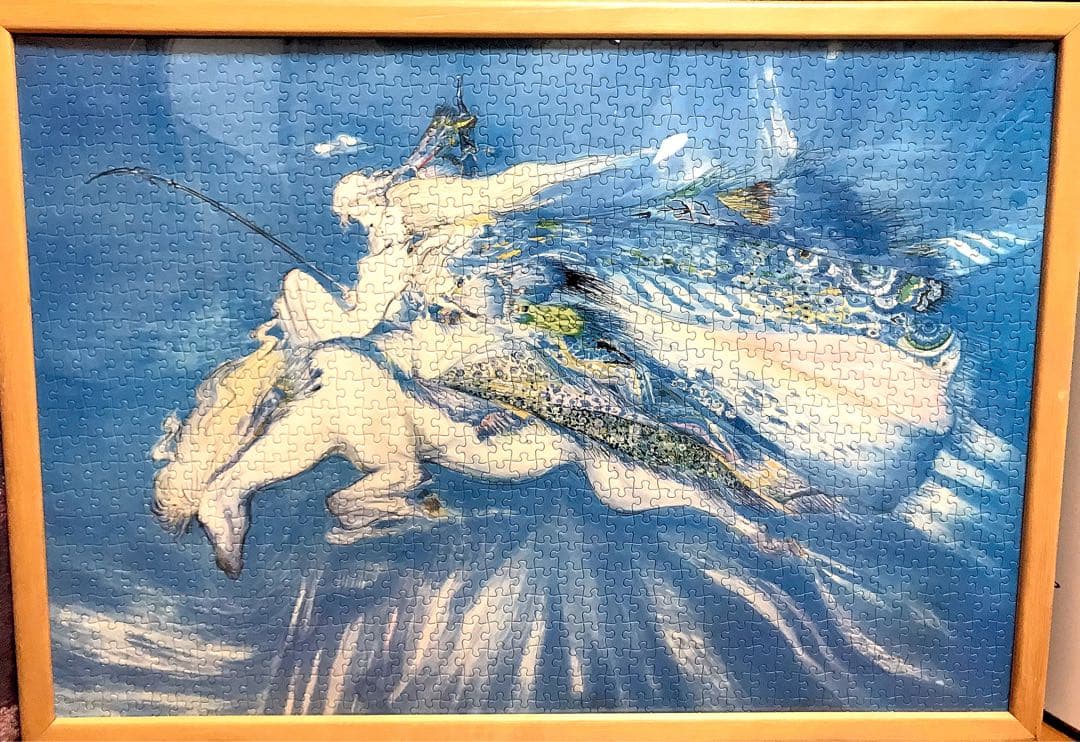 天野喜孝 天馬の夢 ジクソーパズル 完成品 1000ピース 81PpYKNg1nS._AC_UF894,