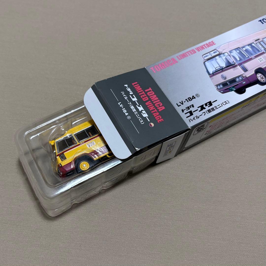 トミカ リミテッドヴィンテージネオ LV-184c トヨタ コースター 都営