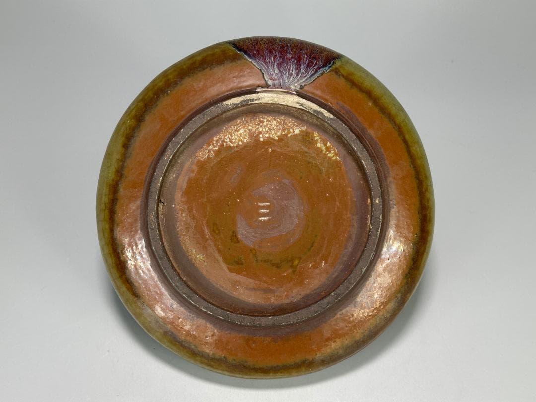 中国美術 清朝 清時代 鈞釉 鈞窯 水盤 三字款 時代物 古物 唐物 - メルカリ