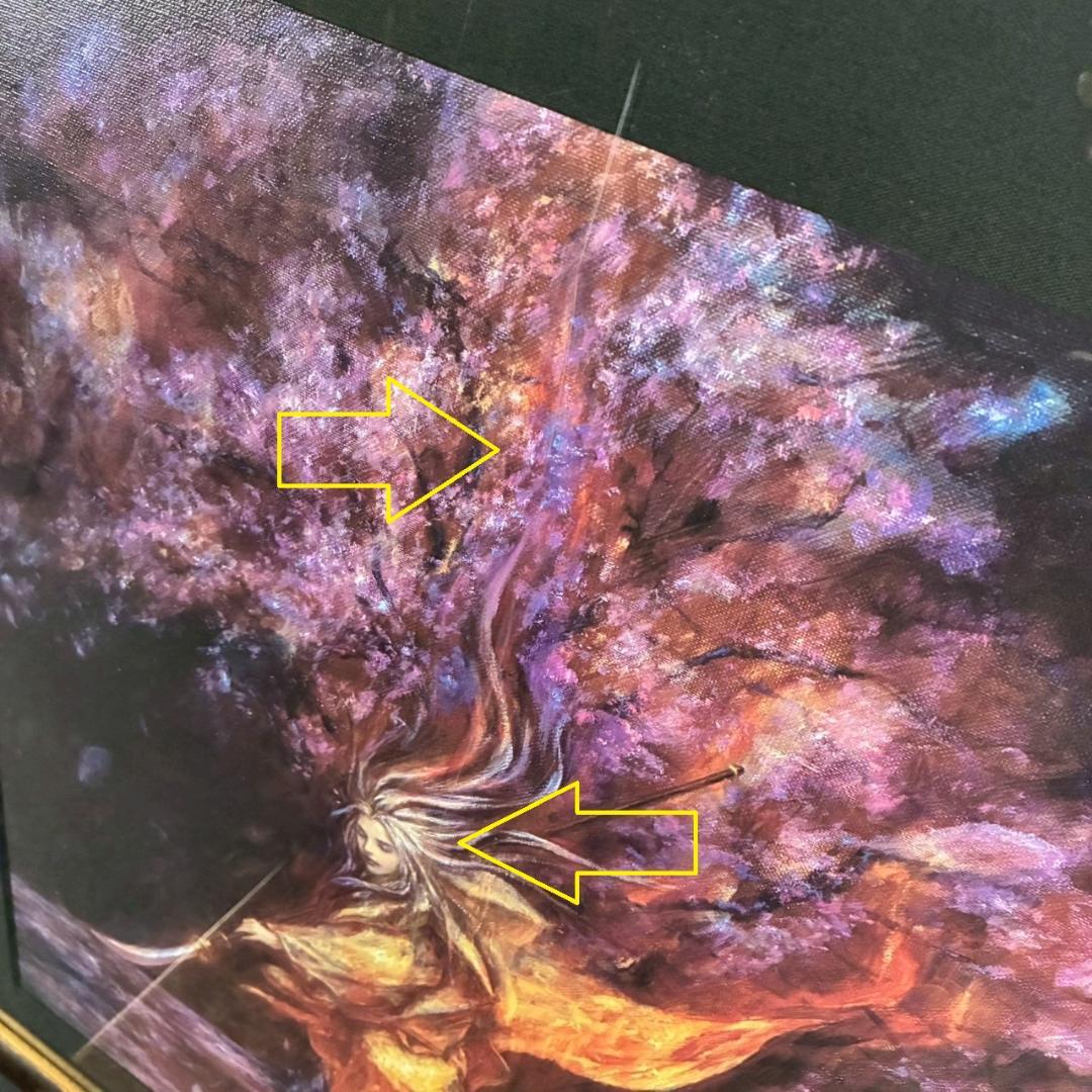 【出品11/10まで】丹野忍「月華焔舞」ミクスドメディア 限定キャンバスED