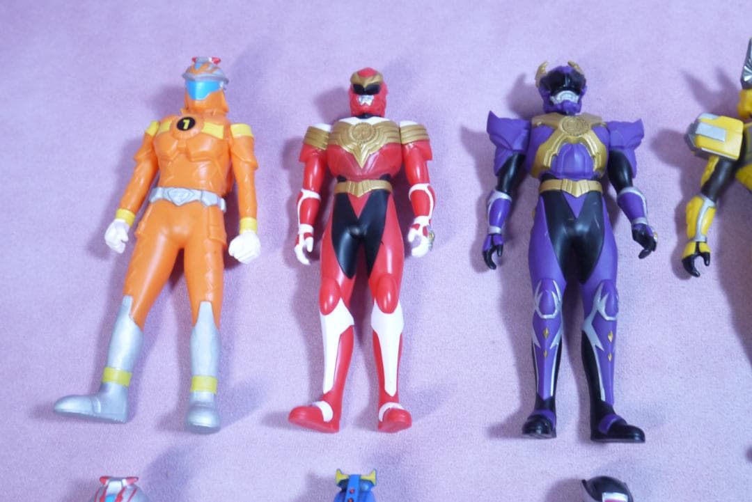 超星神グランセイザー セイザーX ジャスティライザー ソフビ 15体セット